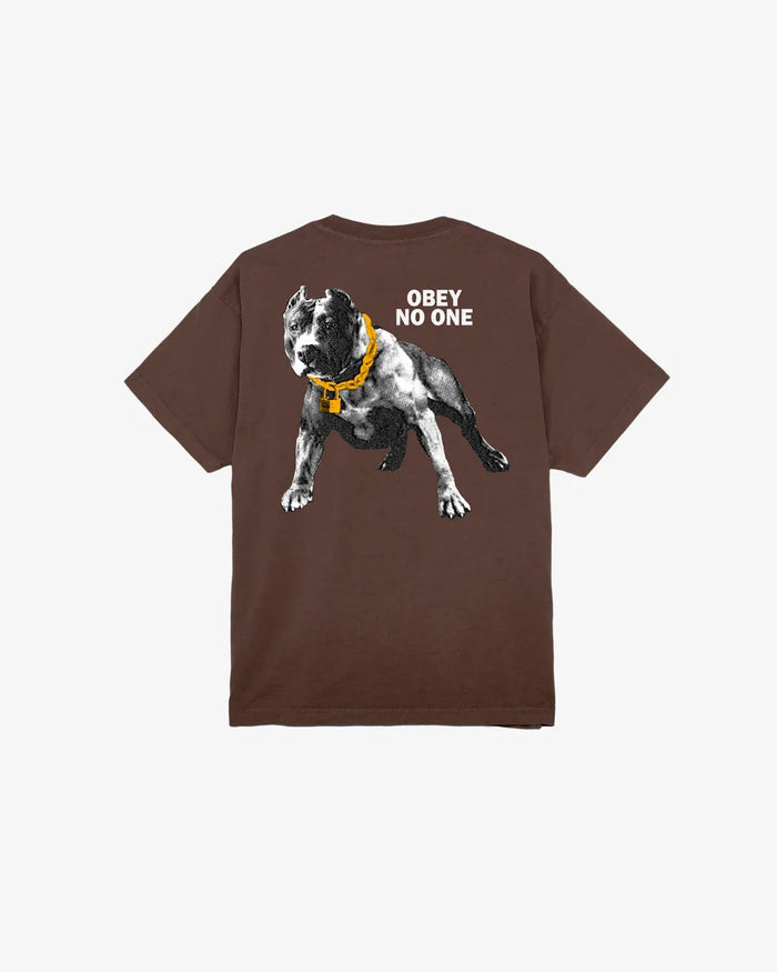 OBEY NO ONE HEAVYWEIGHT T-SHIRT - Four Street