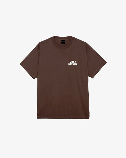 OBEY NO ONE HEAVYWEIGHT T-SHIRT - Four Street