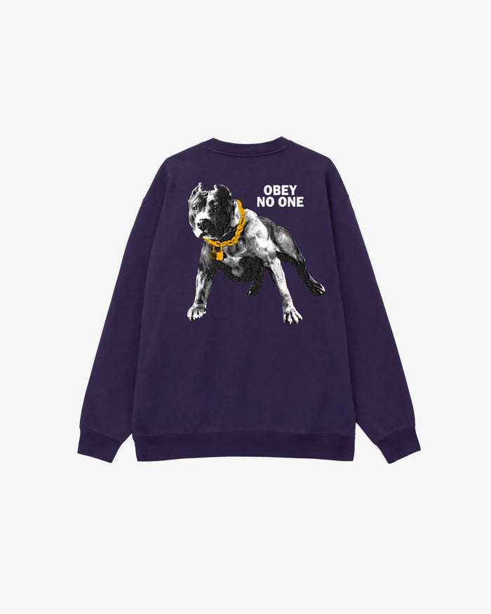 OBEY NO ONE PREMIUM CREWNECK - Four Street