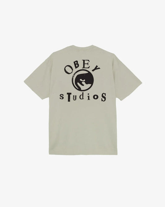 OBEY STUDIOS ICON HEAVYWEIGHT T-SHIRT - Four Street