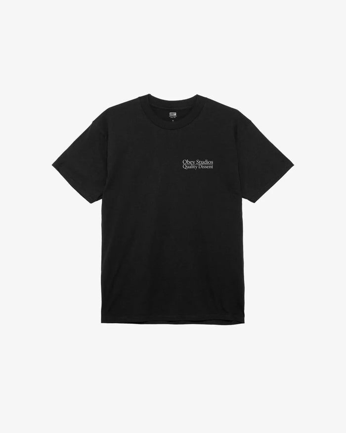 OBEY STUDIOS QUALITY DISSENT CLASSIC T-SHIRT - Four Street