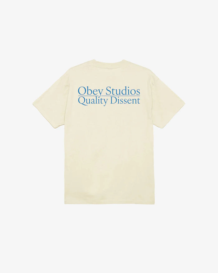 OBEY STUDIOS QUALITY DISSENT CLASSIC T-SHIRT - Four Street