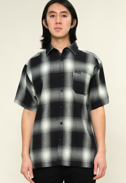 Plaid Short Sleeve Button Up Shirt G-Style USA