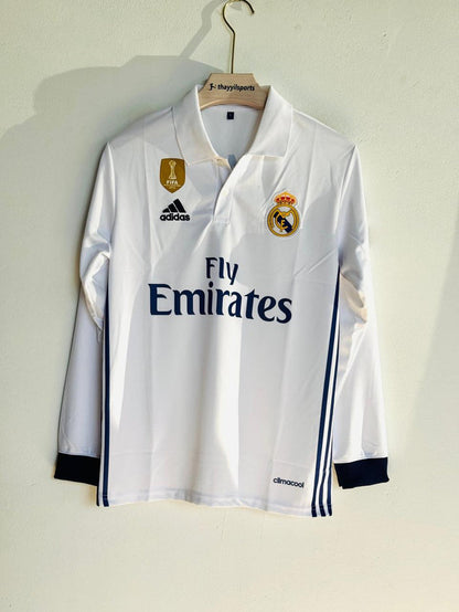 Real Madrid Long-Sleeves 2016-17 Printed Jersey