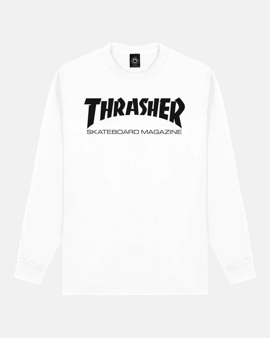 SKATE MAG - LONGSLEEVE - WHITE - Four Street