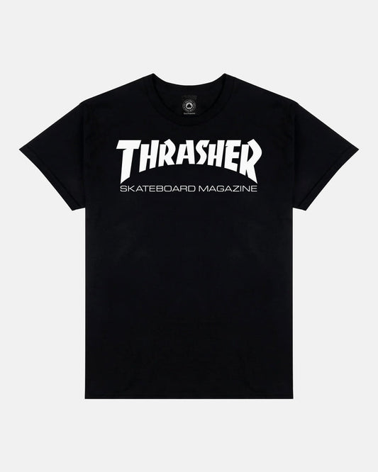 SKATE MAG - TSHIRT - BLACK - Four Street