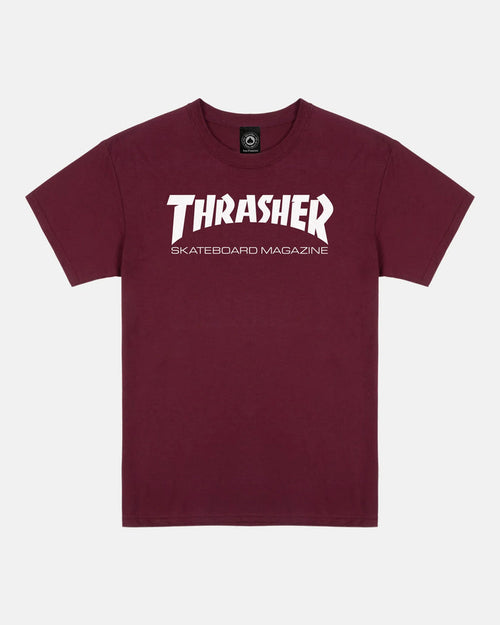 SKATE MAG - TSHIRT - MAROON - Four Street