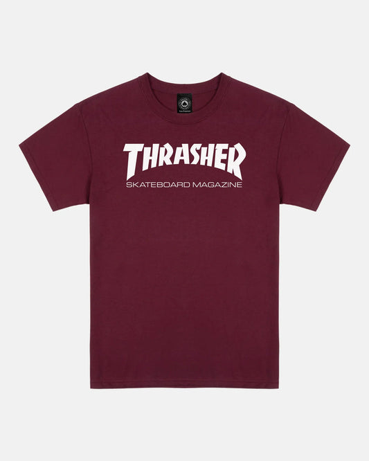 SKATE MAG - TSHIRT - MAROON - Four Street