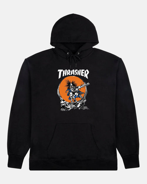 SKATE OUTLAW - HOODIE - BLACK - Four Street