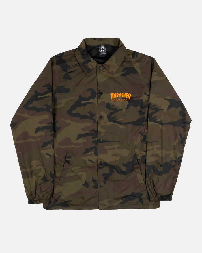SKATEGOAT - COACH JACKET - CAMO - Four Street