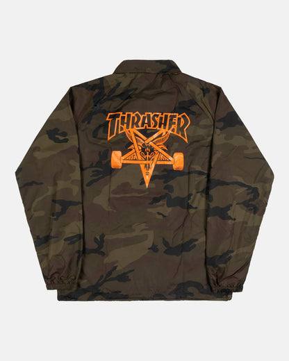 SKATEGOAT - COACH JACKET - CAMO - Four Street