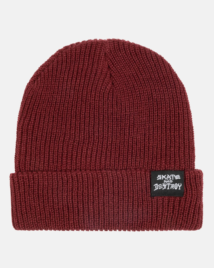 SKATEGOAT/SAD - BEANIE - MAROON - Four Street