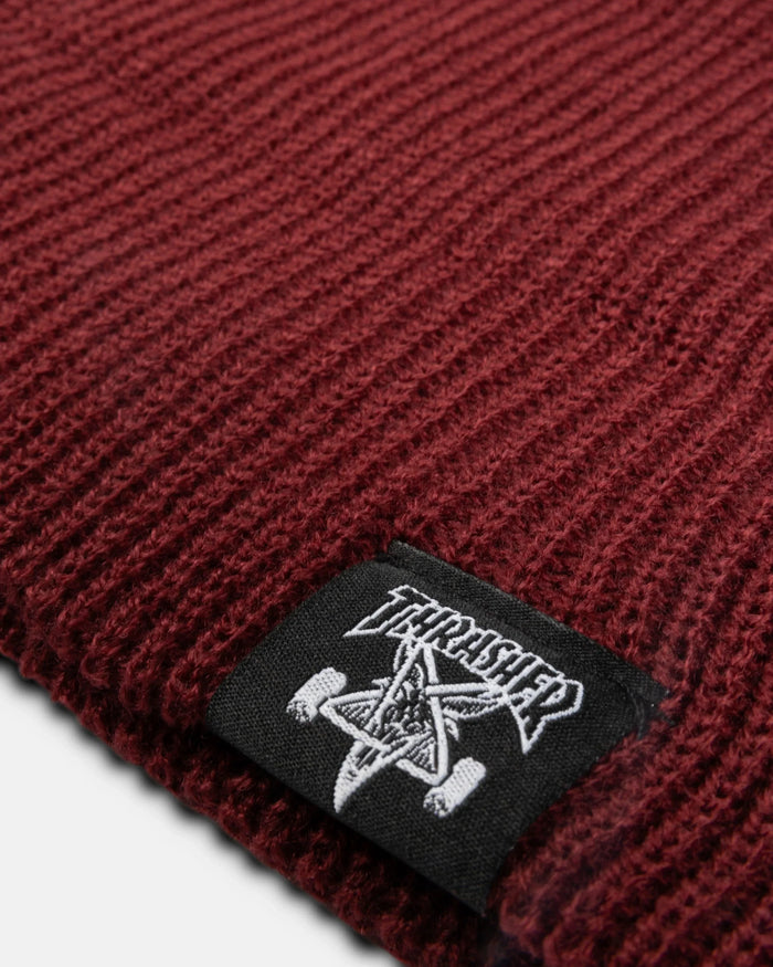 SKATEGOAT/SAD - BEANIE - MAROON - Four Street