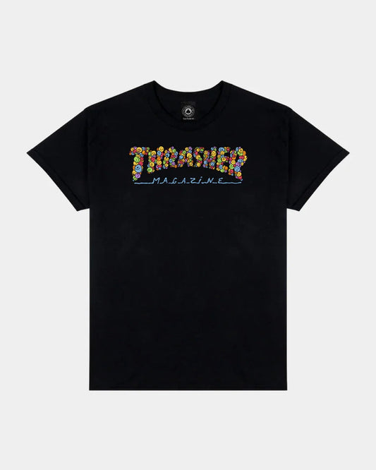 SMILE BY SPANKY - T-SHIRT - BLACK - Four Street